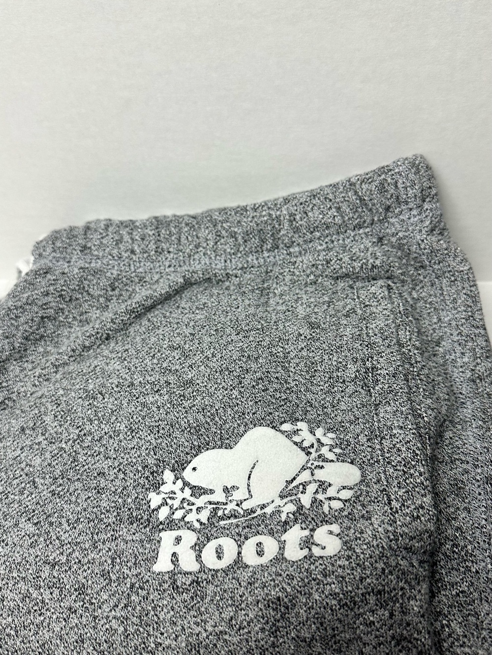 Roots Men’s Grey Logo Sweatpants